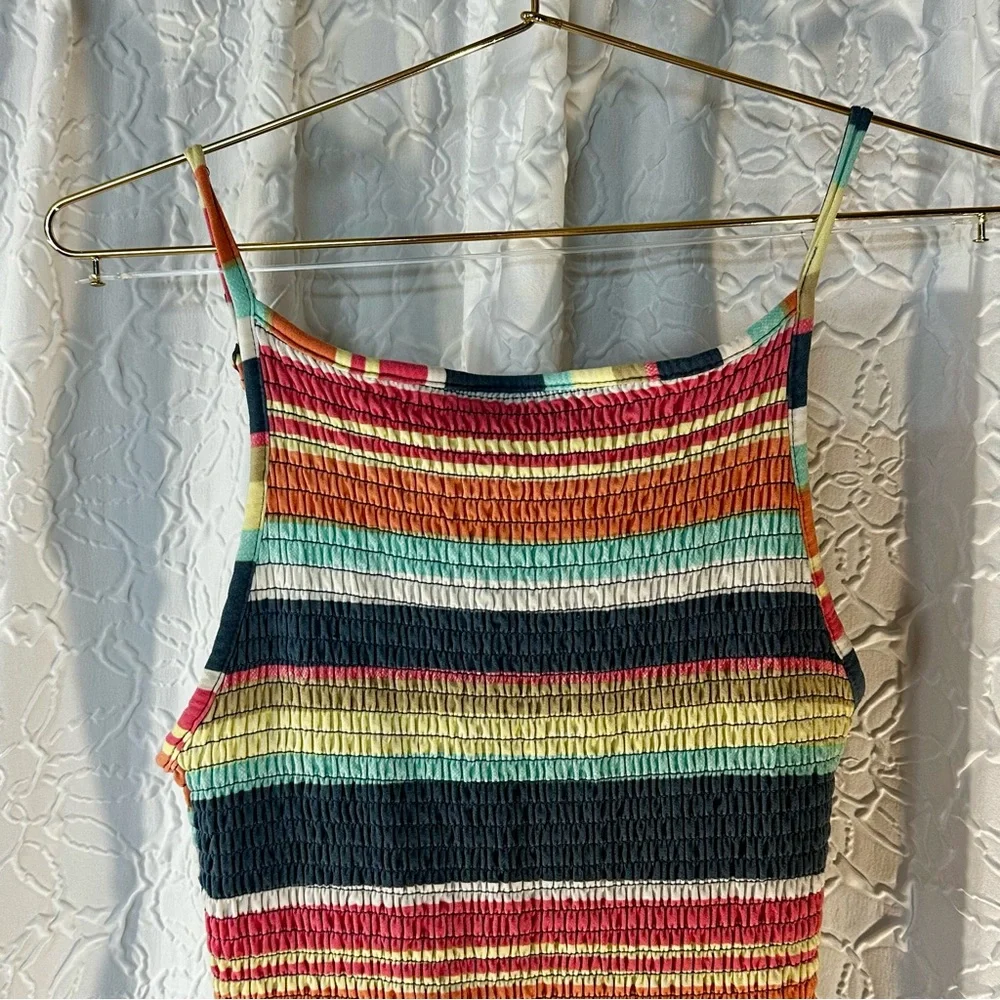 Derek Heart Romper Striped Multi-Color Juniors
Romper Medium Smocked Top - Picture 2 of 7